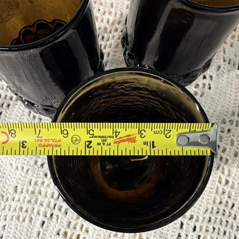 Vintage Franciscan - Smoke Brown Water Goblet Glass 5.5